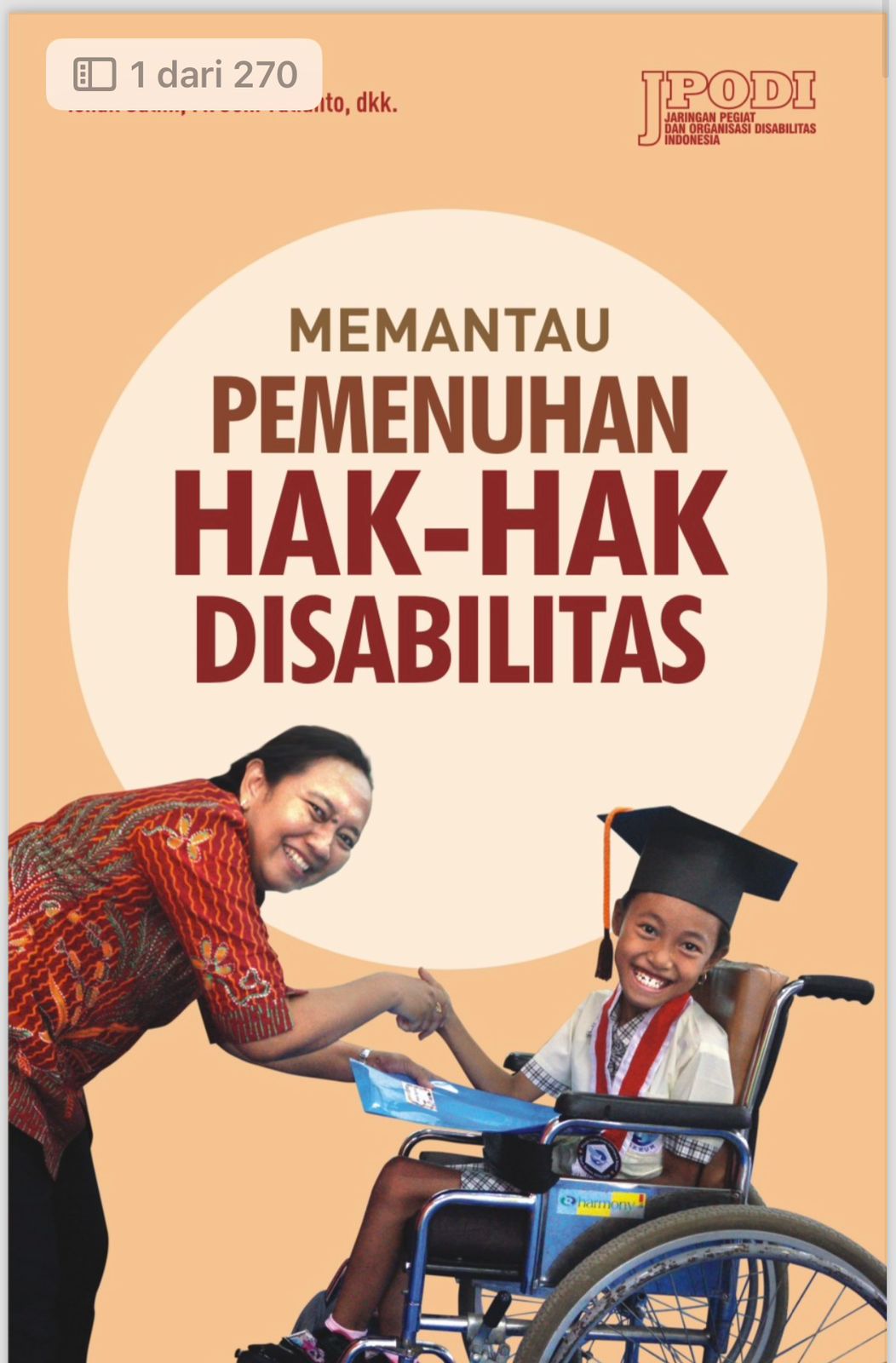MEMANTAU PEMENUHAN HAK-HAK DISABILITAS